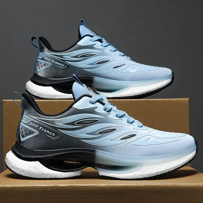 RETRO CASUAL RUNNING SHOE BLACK MOON