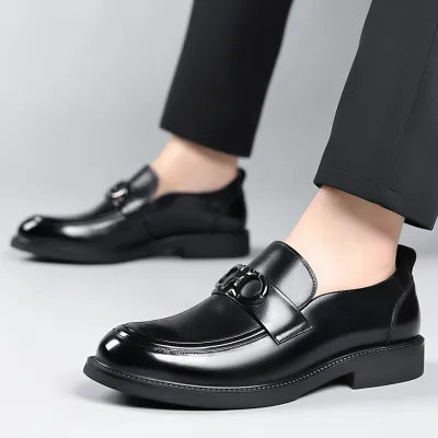 BRITISH STYLE CASUAL MEN'S SHOES BLACK