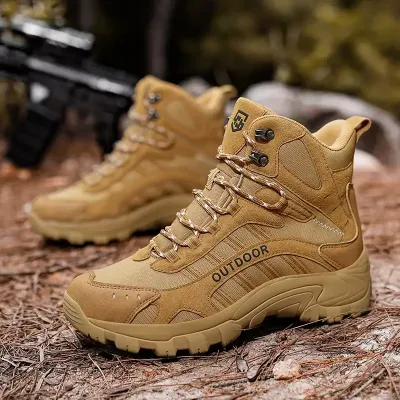 RETRO OUTDOOR COMFORT BOOTS BROWN