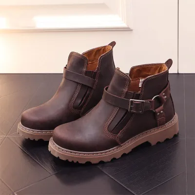 Martens 118 English Style Genuine Leather Martin Boots