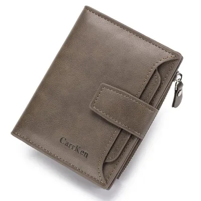 Premium Leather Men’s Short Wallet