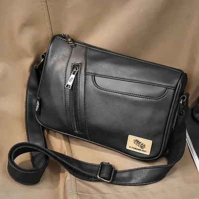 Premium Leather Messenger Bag – Ultra Light, Stylish & Durable for Everyday