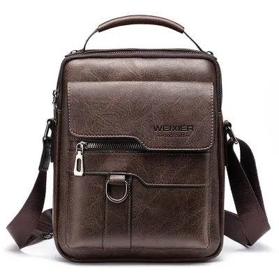 Premium Leather Leisure Shoulder Bag
