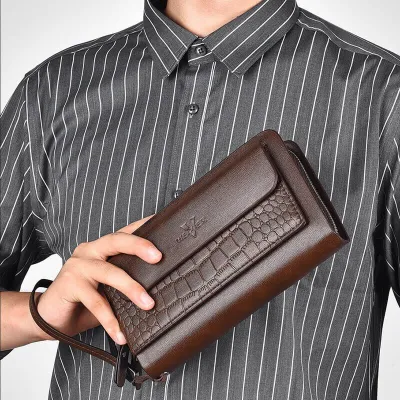 Retro High End Hand Loop Clutch Bag