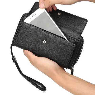 Premium Leather Business Clutch – Soft & Stylish
