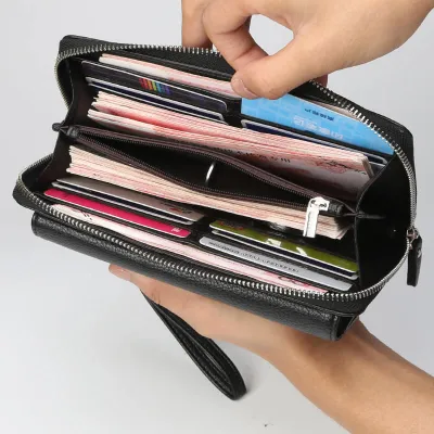 Premium Leather Business Clutch – Soft & Stylish
