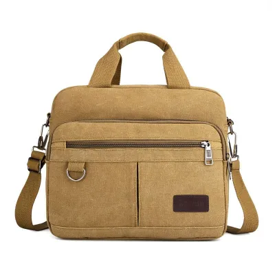 Canvas Messenger Laptop Bag – Durable, Stylish, and Perfect for Daily Use