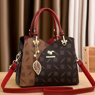High-End Soft Leather Large Capacity Women’s Shoulder Bag | Versatile Tote Messenger Handbag