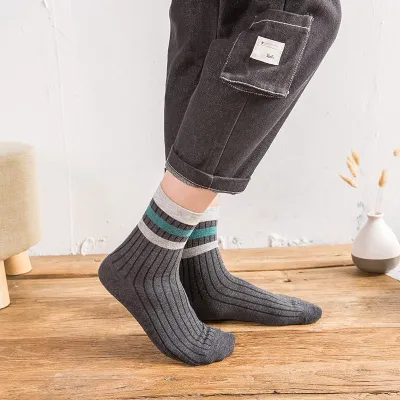 (5 Pairs) Premium Cotton Anti-Friction Socks | Moisture-Wicking & Breathable Socks for Comfort