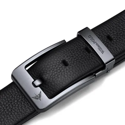William Polo Genuine Leather Business Belt for Men