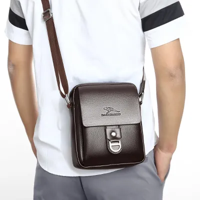 Premium Leather Business Men’s Crossbody Bag