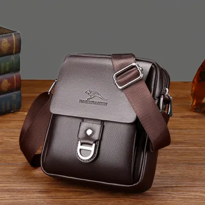 Premium Leather Business Men’s Crossbody Bag