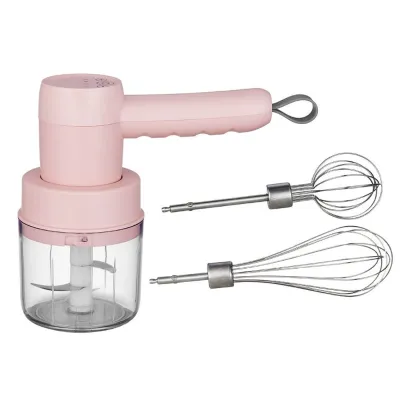 3-In-1 Wireless Portable Electric Mixer and Chopper