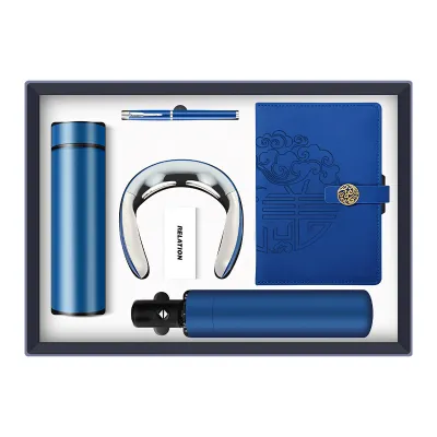 Alpha Blue Business Gift set