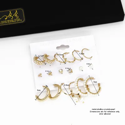 Elegant White Watch & Jewelry Gift Set 