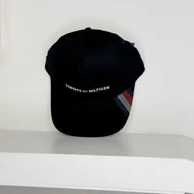 Men's T o m m y H i l f i g e r Cap (S-3) -Black