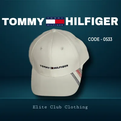 Men's T o m m y H i l f i g e r Cap (S-3)-White