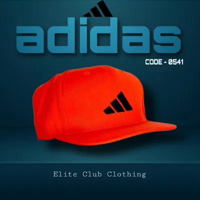 Men's A d i d a s Cap (S-2)-Red	
