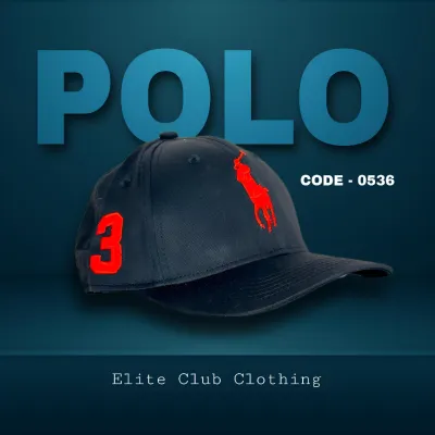 Men's U S P O LO Cap (S-1)-Black	