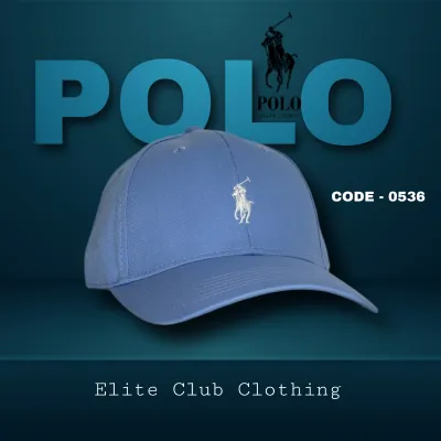 Men's U S P O LO Cap (S-6)-Light Blue	