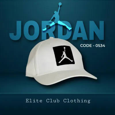Men's J o r d a n Cap (S-3)-Off White	