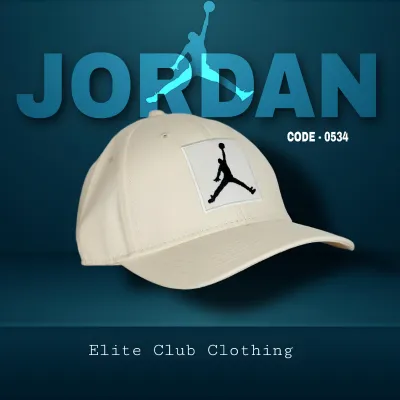 Men's J o r d a n Cap (S-4)-White	