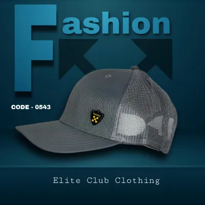 Men's Fashion Cap (S-1)-Grey	
