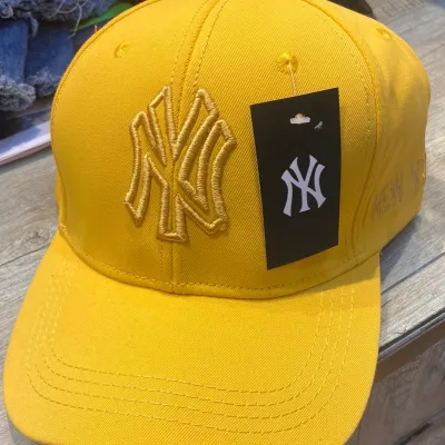 Men's N e w E r a Cap (S-3)-Yellow