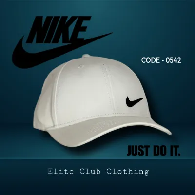 Men's N i k e Cap (S-2)-White
