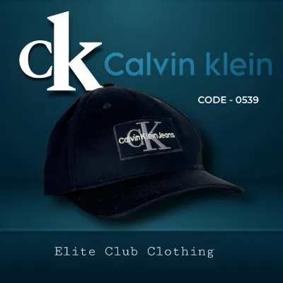 Men's C K Cap (S-3)-Black