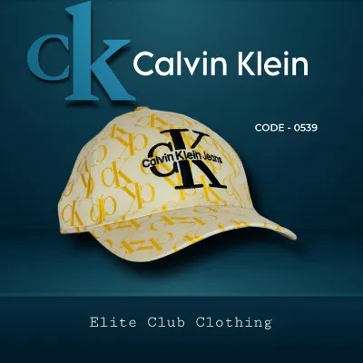 Men's C K Cap (S-5)-Golden Yellow	