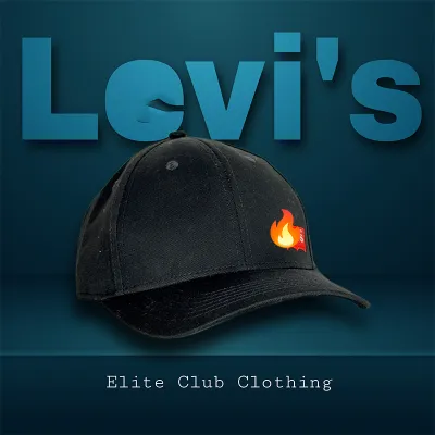 Men's L e v is Cap (S-2)-Black	