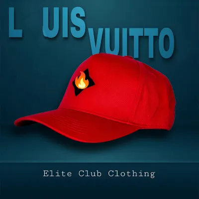 Men's L o u i s Vuitton Cap (S-1)- Orange