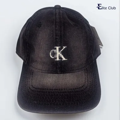 Men's C K Denim Cap (S-1)-Black	