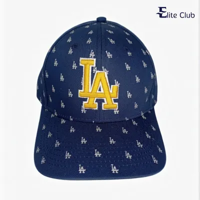 Men's N e w E r a Printed Cap (S-5)-Blue	