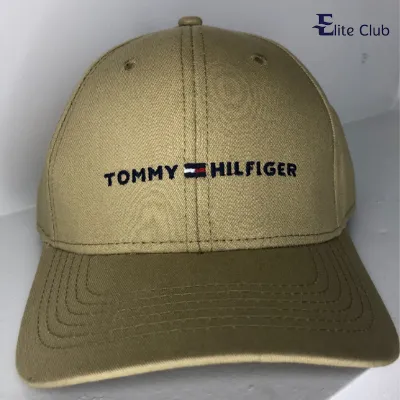 Men's T o m m y H i l f i g e r Cap (S-5)-Beige	