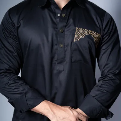 Exclusive Edition Panjabi -Black