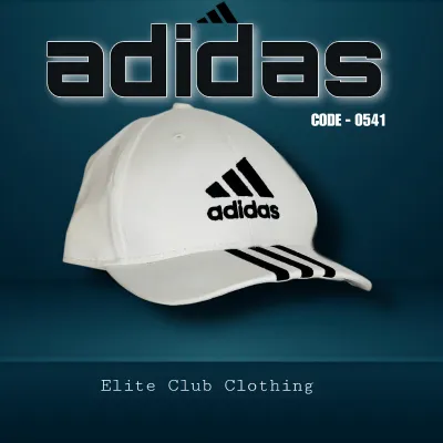 Men's Adi'das Cap (S-3) -White