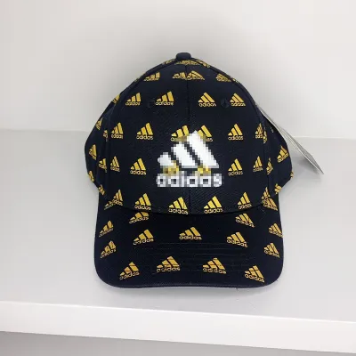 Men's Adidas Printed Cap (S21)-Black