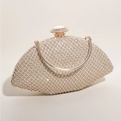 Crystal  Rhinestones Evening Clutch