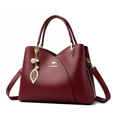Pansy  Pu Leather Shoulder Bags