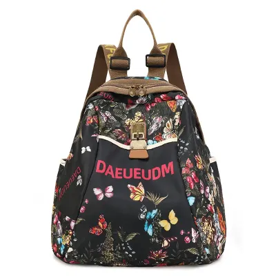 Printed Ink Painting Lightweight Backpack