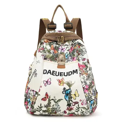 Printed Ink Painting Lightweight Backpack