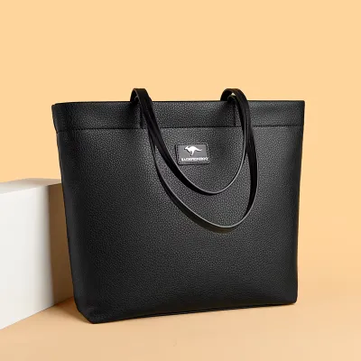 Soft Leather  Bucket Tote