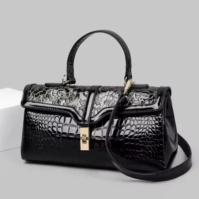 Urban Explorer Crocodile Print Bag