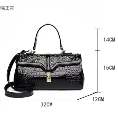 Urban Explorer Crocodile Print Bag