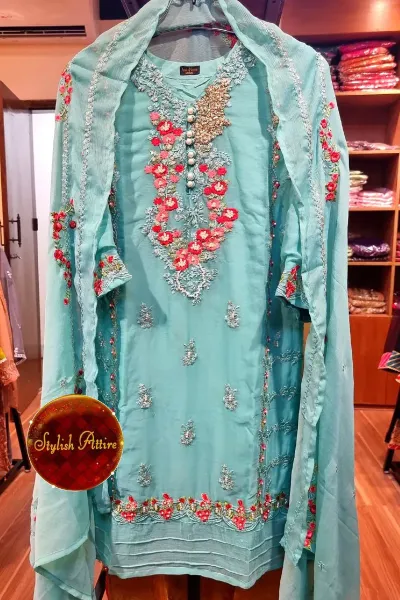 Pakistani Chiffon 2 Pcs_PEST