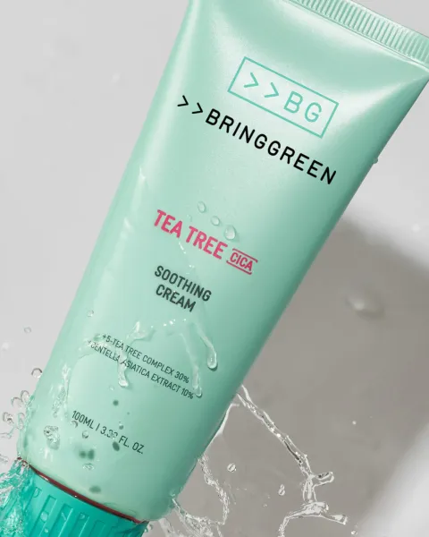 Bring Green Tea Tree Cica Soothing Cream (100ml)