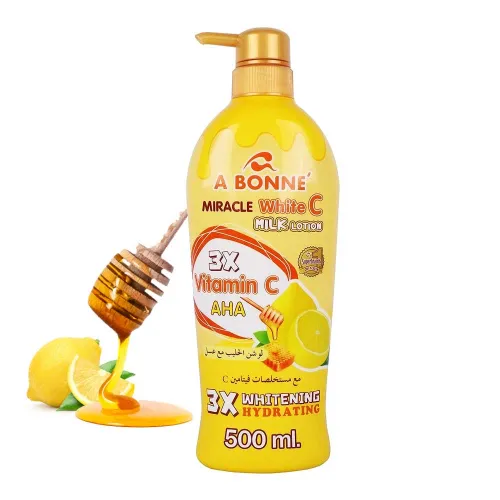 A Bonne Miracle White C Vitamin C and Honey Formula Milk Lotion 500ml
