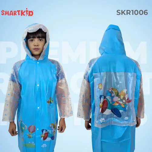 Blue Raincoat for Kids SKR107